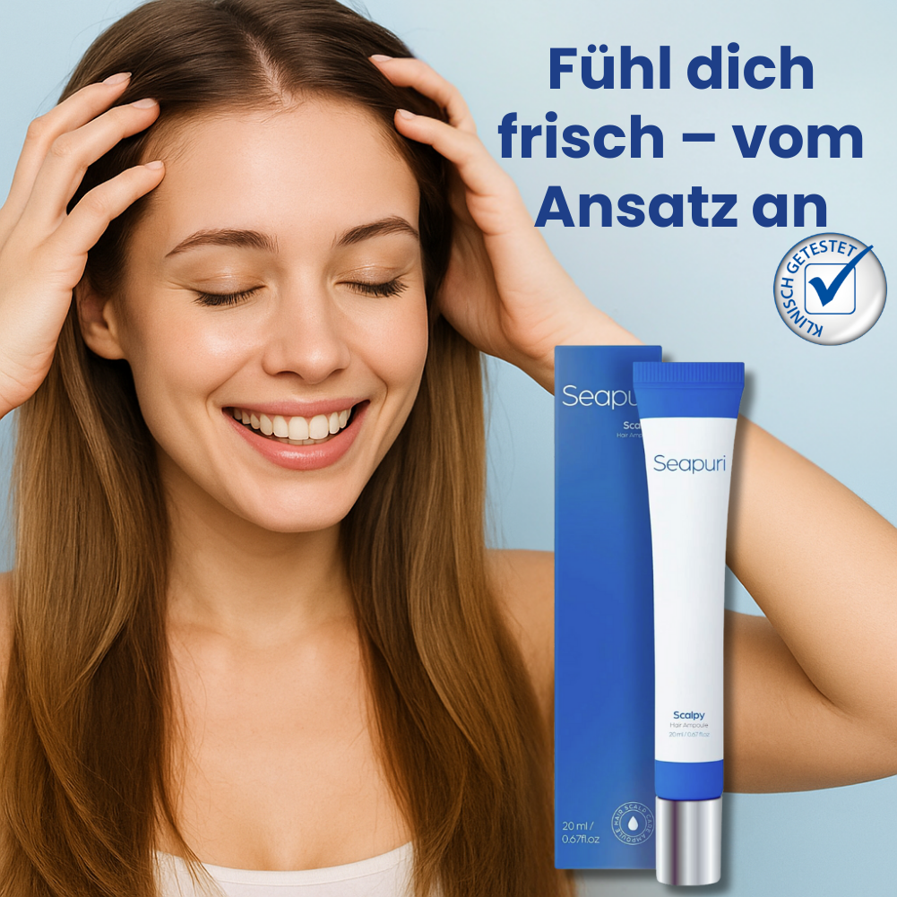 Seapuri – Scalp Treatment mit Dreifach-Roller | 20ml